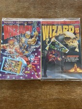 Lot Of 2 WIZARD Comics  #10 & 13 SEALED w/ Promo Cards GHOST RIDER  picture