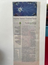 Insanely Twisted Shadow Planet Game Review Magazine Page 2011 Xbox 360 picture