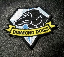 PS3 PS4 METAL GEAR SOLID DIAMOND DOGS EMBROIDERED IRON ON  PATCH  picture
