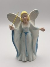 Vintage Rare Walt Disney Co. Schmid Blue Fairy From Pinocchio Ceramic Figurine picture