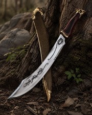 Handmade Bilbo’s Fantasy Short Sword Replica Elven Dagger, Elven King Aragorn picture