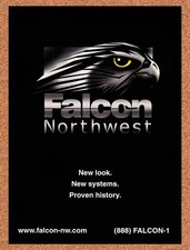 1999 Falcon Northwest Computer Systems New Logo Original Advertisement v8 picture