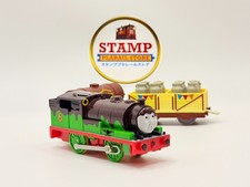RARE Tomy Trackmaster Plarail Chocolate Crunch Percy the Small Engine picture