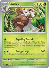 Shiftry Uncommon Reverse Holo TEF 005/162 NM picture