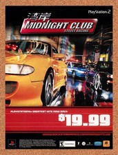 2002 Midnight Club Greatest Hits Original Advertisement / Retro Promo v1 picture