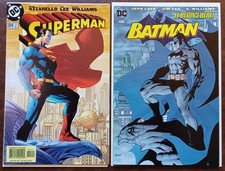 Superman #204 NM 2004 Batman #608 McFarlane Toys Jim Lee Iconic Covers DC Comics picture