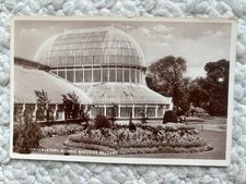 Vintage RPPC  Botanic Gardens Park  Belfast Northern Ireland  Postcard 1942 picture