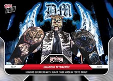 2025 WWE Topps Now #114 Dominik Mysterio - Honors Guerrero Tiger Mask RP 1134 picture