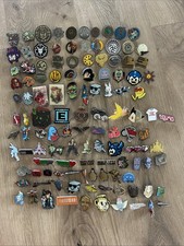 LOT of 100 Mostly Loot Crate Pin Collection, Gaming picture
