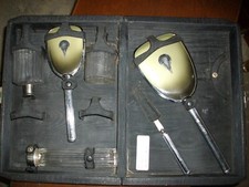 1930' s antique women's toiletry, brush's, flies, bottles, etc.  picture