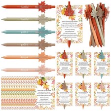 Gueevin 30 Sets Fall Ballpoint Pen Gift Bulk Thanksgiving Party, Fall picture