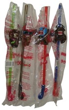 Domo-Kun 7-Eleven Slurpee (2009) Flocked Complete Straw Set picture
