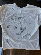 NFL Signed Practice Jersey - 17 Autographs - See Description picture