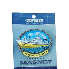 Odyssey Marine Exploration Odyssey Explorer Nautical Resin Collectible Magnet picture