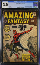 Amazing Fantasy 15 CGC 3.0 Marvel 1962 1st Spider-Man picture