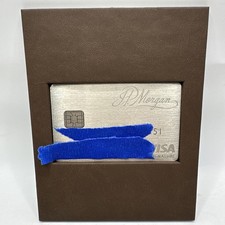 J.P. Morgan Reserve Card – Deactivated Collectible Card – Unsure Usage picture