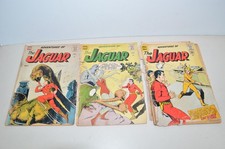 Vintage ADVENTURES OF THE JAGUAR Comic Book Lot #1, 3, 6 Silver Age 1961 Archie picture