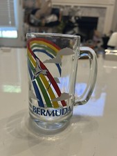 BERMUDA Rainbow Glass Cup picture