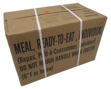MRE U.S Military Meals Case B Menu MREs 12 Ready to Eat 2026 INSP picture