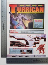 Super Turrican Original Print Ad / Poster Game Gift Art picture