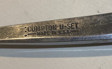 Vtg Compton U- Set 7