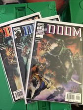 Marvel DOOM #1–3 Complete Set | All 3 Signed by Chuck Dixon picture