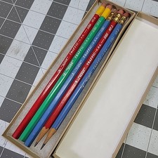 Rare WWII Era Eberhard Faber Traffic 1181 Pencils Lot Unused Variation Grouping picture