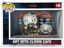 Terrifier 2 Art with Clown Cafe Deluxe Funko Pop Ride #149 Available FAST SHIP picture