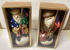 VTG Memories of Santa Rare Lot of 2 -1917 WWI Doughboy 1913 U.S. Santa W/box picture