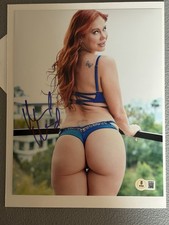 Maitland Ward Signed 8x10 Photo Adult Star Boy Meets World Beckett Witness COA picture