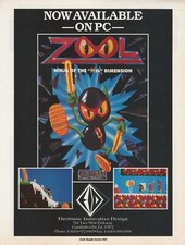 Zool: Ninja of the Nth Dimension Print Ad/Poster Art PC Big Box picture