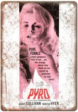 Pyro Vintage Movie Poster Old Retro Look Metal Sign MP3582 picture