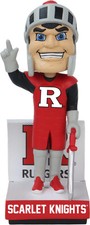 Sir Henry Rutgers Scarlet Knights Mascot Bobblehead NCAA College picture
