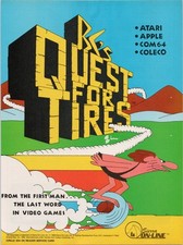 Sierra On-Line RKS Quest For Tires Vintage 1984 Video Game Magazine Ad picture