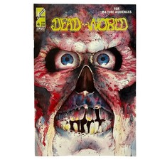 Dead-World #4 Copper Age Horror Comic 1986 Arrow Comics Vincent Locke Cover Art picture