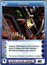 Bodal 5/232 - 3 MAX Stat CPS - 1st ED - LP - Chaotic TCG  picture