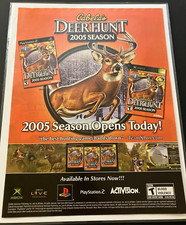 Cabela's Deer Hunt 2005 Season - Vintage Gaming Print Ad Poster / Wall Art picture