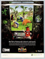 Viva Piñata Trouble in Paradise Xbox 360 Microsoft Game Studios 2008 Full Page P picture