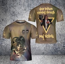 Alice Cooper Your Poison Running Through My Veins AOP 3D T-Shirt   U65.144 picture