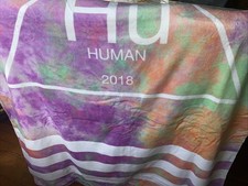 ADIDAS PHARRELL WILLIAMS HU HOLI BEACH TOWEL TIE DYE NEW picture