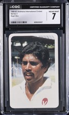1980-81 ARDMONA INTERNATIONAL CRICKET SERIES 3 KAPIL DEV CGC 7 picture