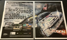 Rally Fusion - Vintage Gaming Print Ad Wall Art - Michelin Race of Champions picture