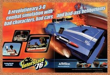 1996 Interstate 76 PC Original Advertisement / Retro Promo v3 picture