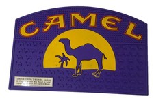 Vintage Camel Cigarettes Bar Spill & Change Mat Rubber 2001 14.5” x 9.5” Rare picture