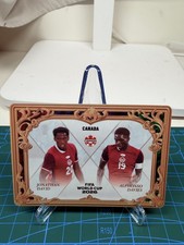 Panini Kayou 2026 Soccer Jonathan David Alphonso Davies Canada Gold Foil #744 picture