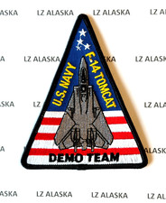 US NAVY F-14 TOMCAT DEMO TEAM TRIANGLE PATCH (N12) picture