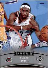 LEBRON JAMES 2005-06 UD PORTRAITS SPECTRUM /75 picture