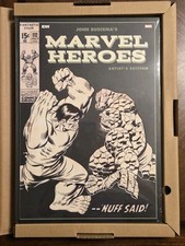 John Buscema's Marvel Heroes Artist's Edition Variant cover HC New Sealed IDW picture