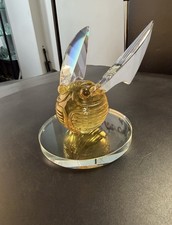 STUNNING Custom Harry Potter Crystal Golden Snitch Ultimate gift with Gift Box picture