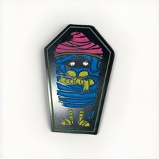 2025 Wendy’s Frosty Frights Enamel Pin Light Up Eyes Neon picture